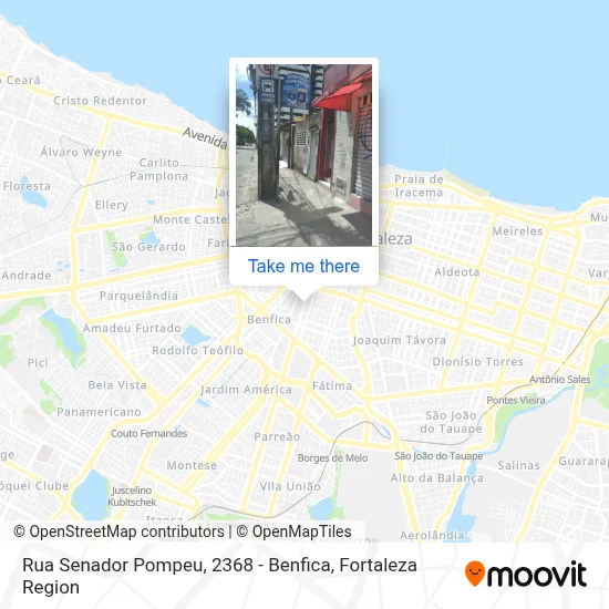 Rua Senador Pompeu, 2368 - Benfica map