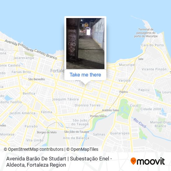 Avenida Barão De Studart | Subestação Enel - Aldeota map