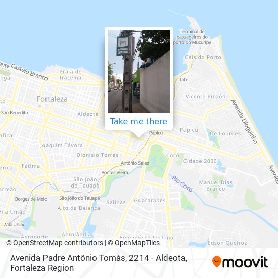 Avenida Padre Antônio Tomás, 2214 - Aldeota map