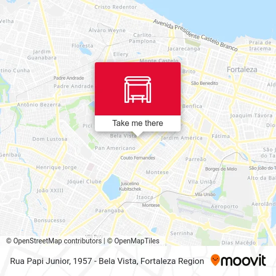 Rua Papi Junior, 1957 - Bela Vista map