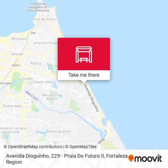 Avenida Dioguinho, 229 - Praia Do Futuro II map