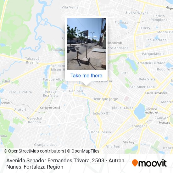 Avenida Senador Fernandes Távora, 2503 - Autran Nunes map