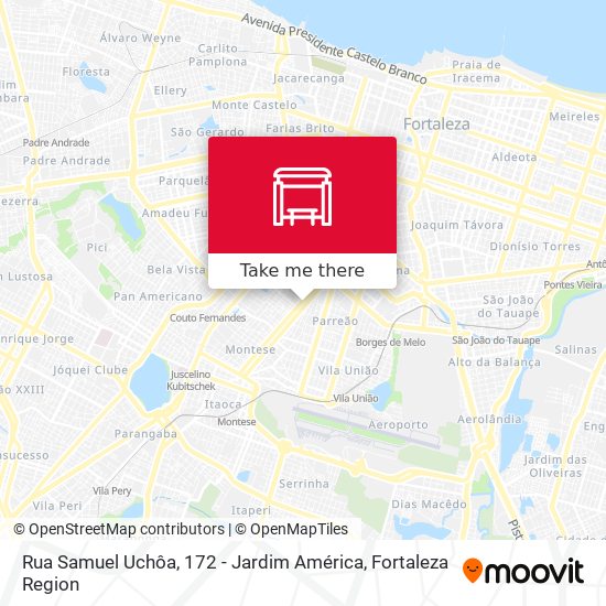 Rua Samuel Uchôa, 172 - Jardim América map