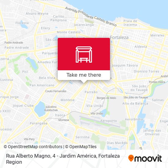 Rua Alberto Magno, 4 - Jardim América map