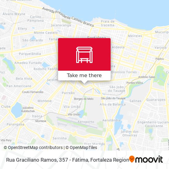 Rua Graciliano Ramos, 357 - Fátima map