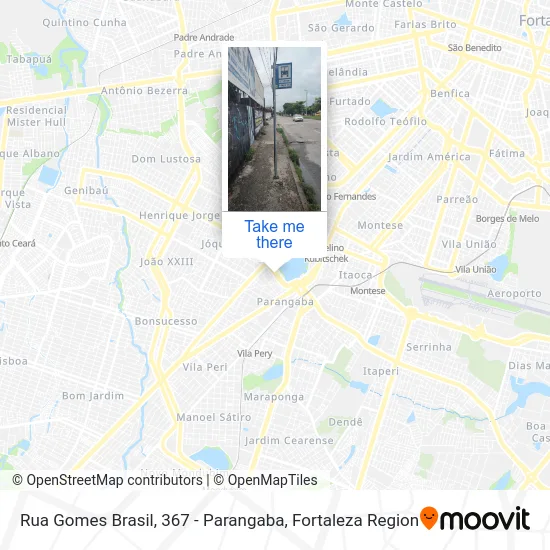 Rua Gomes Brasil, 367 - Parangaba map