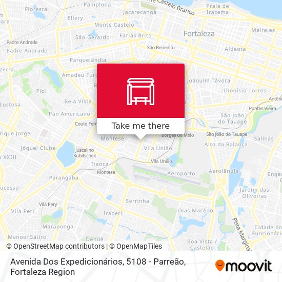 Avenida Dos Expedicionários, 5108 - Parreão map