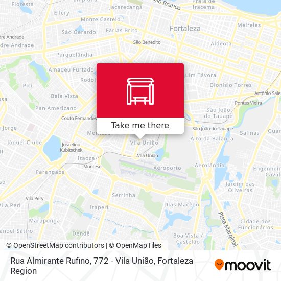 Rua Almirante Rufino, 772 - Vila União map