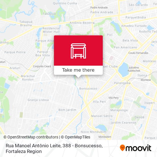 Rua Manoel Antônio Leite, 388 - Bonsucesso map