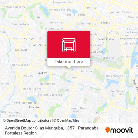 Avenida Doutor Silas Munguba, 1357 - Parangaba map