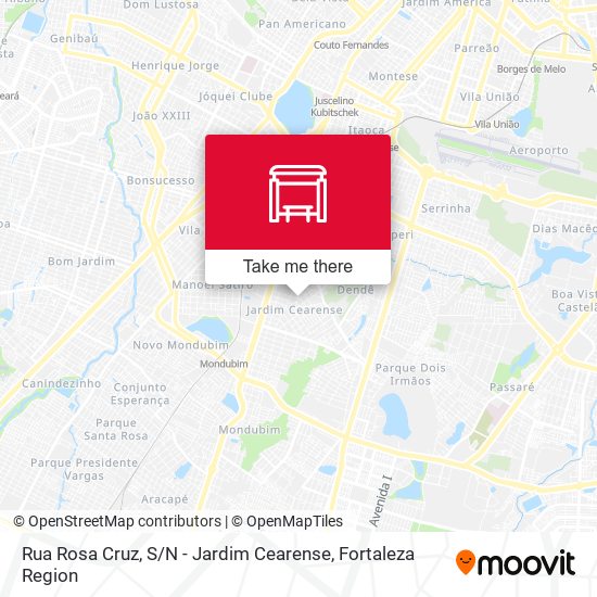 Rua Rosa Cruz, S / N - Jardim Cearense map