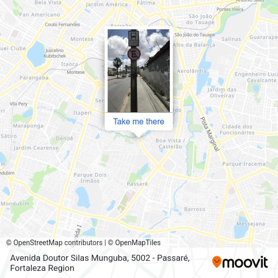 Avenida Doutor Silas Munguba, 5002 - Passaré map