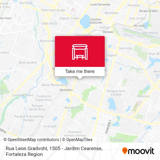 Rua Leon Gradvohl, 1505 - Jardim Cearense map