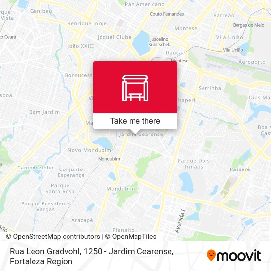 Rua Leon Gradvohl, 1250 - Jardim Cearense map