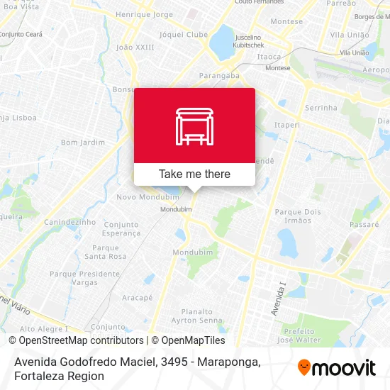 Avenida Godofredo Maciel, 3495 - Maraponga map