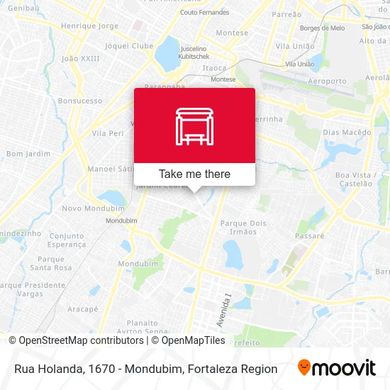 Rua Holanda, 1670  - Mondubim map