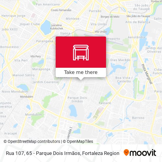 Rua 107, 65 - Parque Dois Irmãos map