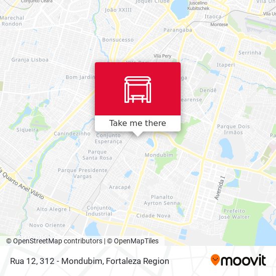 Rua 12, 312 - Mondubim map