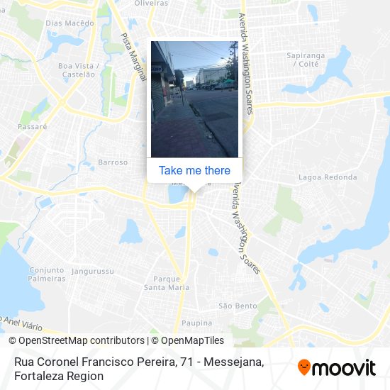 Rua Coronel Francisco Pereira, 71 - Messejana map