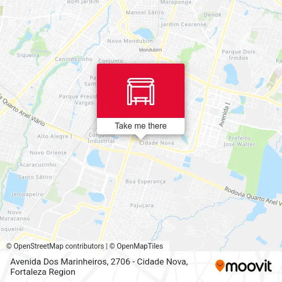 Avenida Dos Marinheiros, 2706 - Cidade Nova map