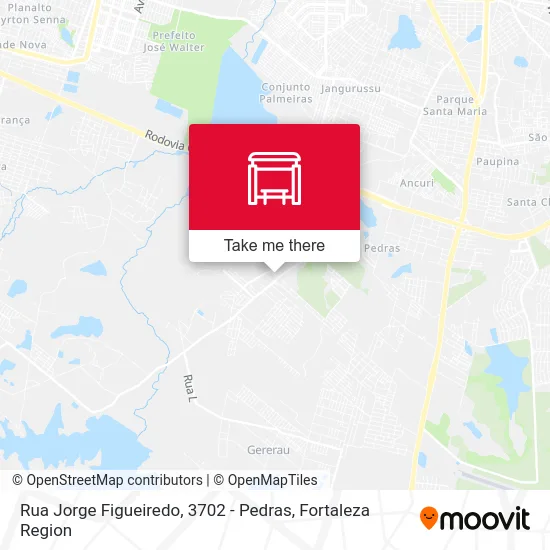 Rua Jorge Figueiredo, 3702 - Pedras map