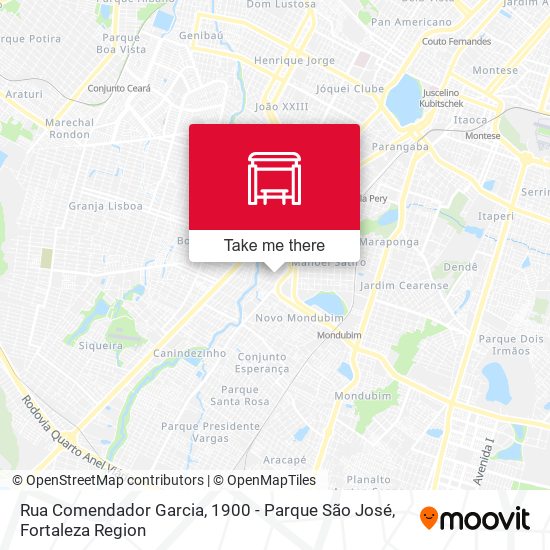 Rua Comendador Garcia, 1900 - Parque São José map