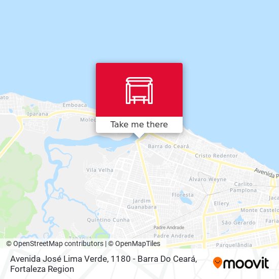 Avenida José Lima Verde, 1180 - Barra Do Ceará map