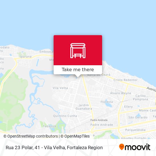 Rua 23 Polar, 41 - Vila Velha map