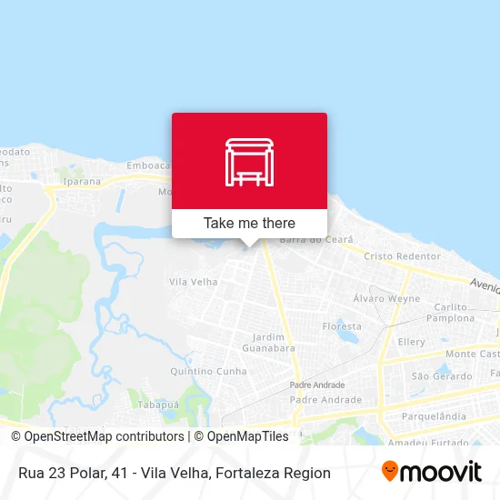 Rua 23 Polar, 41 - Vila Velha map