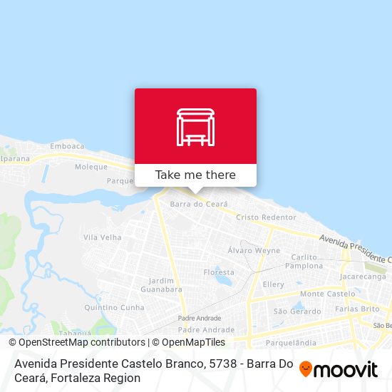 Avenida Presidente Castelo Branco, 5738 - Barra Do Ceará map