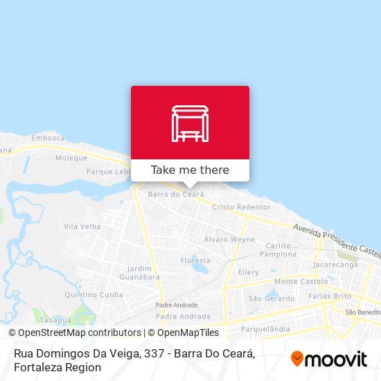 Rua Domingos Da Veiga, 337 - Barra Do Ceará map