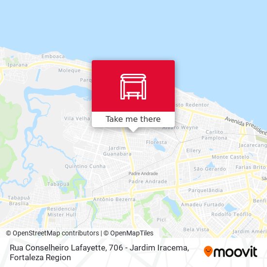 Rua Conselheiro Lafayette, 706 - Jardim Iracema map