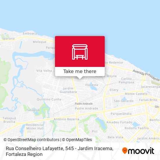 Rua Conselheiro Lafayette, 545 - Jardim Iracema map