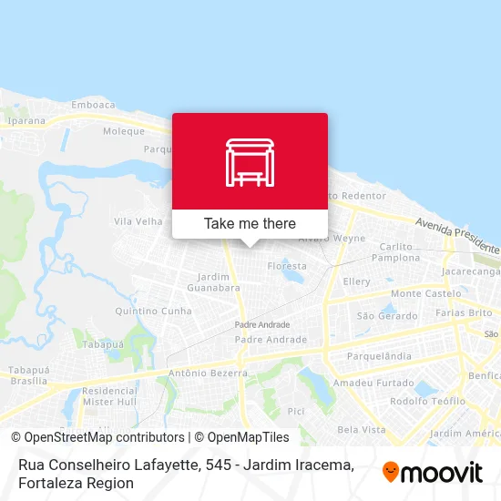 Rua Conselheiro Lafayette, 545 - Jardim Iracema map