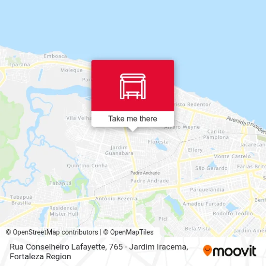 Rua Conselheiro Lafayette, 765 - Jardim Iracema map