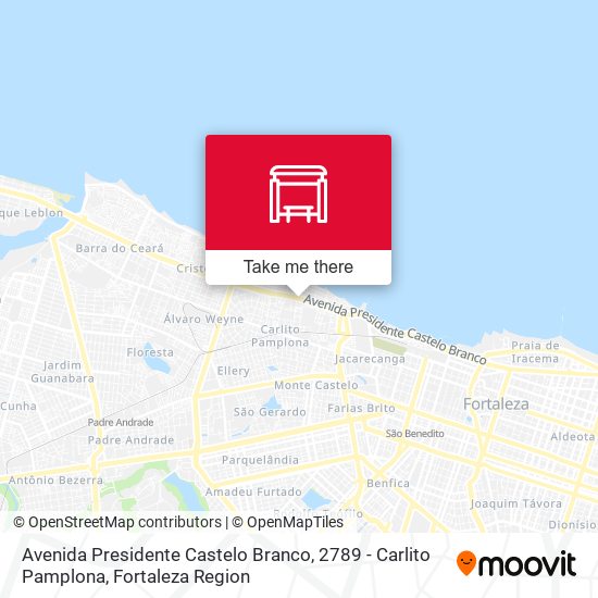 Avenida Presidente Castelo Branco, 2789 - Carlito Pamplona map