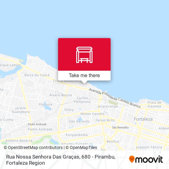 Rua Nossa Senhora Das Graças, 680 - Pirambu map