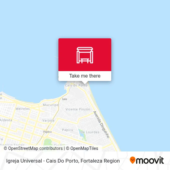 Igreja Universal - Cais Do Porto map