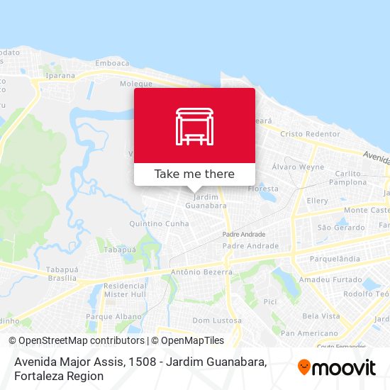 Avenida Major Assis, 1508 - Jardim Guanabara map