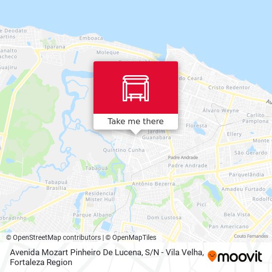 Avenida Mozart Pinheiro De Lucena, S / N - Vila Velha map