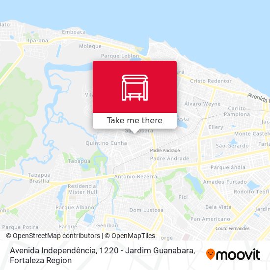 Avenida Independência, 1220 - Jardim Guanabara map