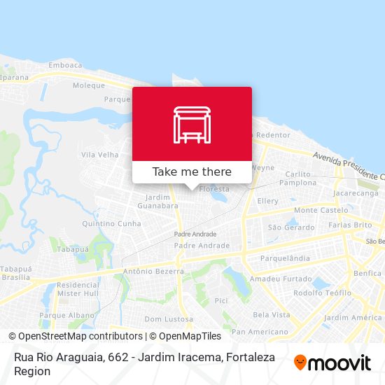 Rua Rio Araguaia, 662 - Jardim Iracema map