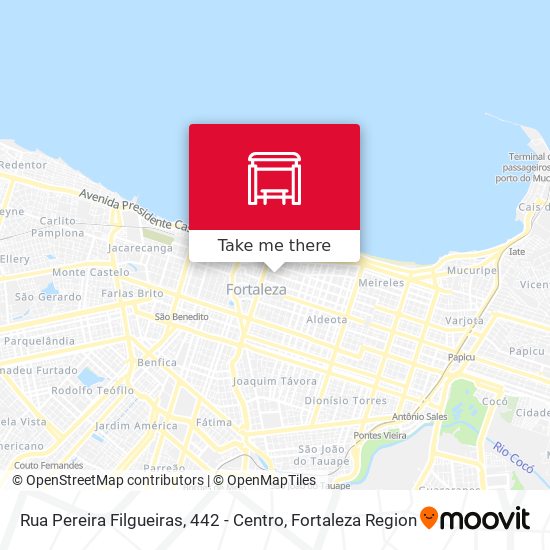 Rua Pereira Filgueiras, 442 - Centro map
