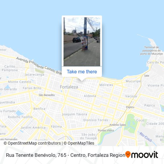 Rua Tenente Benévolo, 765 - Centro map