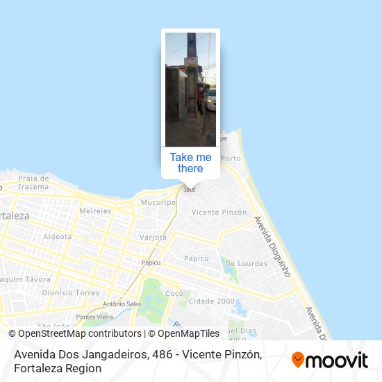 Avenida Dos Jangadeiros, 486 - Vicente Pinzón map