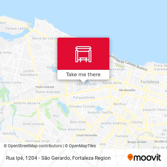 Rua Ipê, 1204 - São Gerardo map