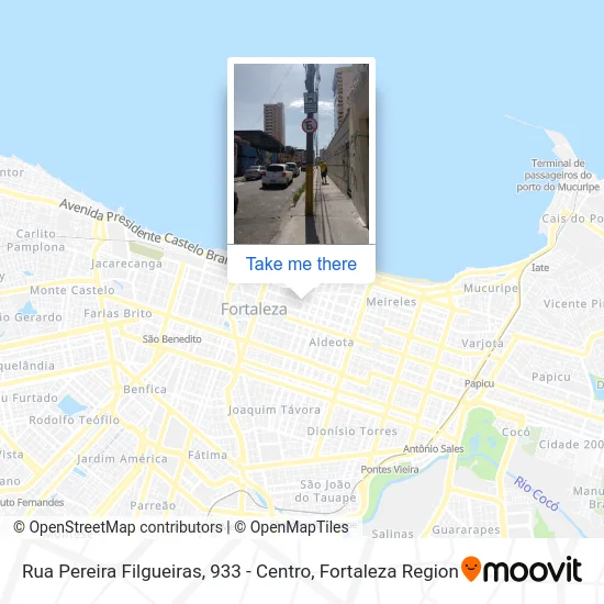 Rua Pereira Filgueiras, 933 - Centro map