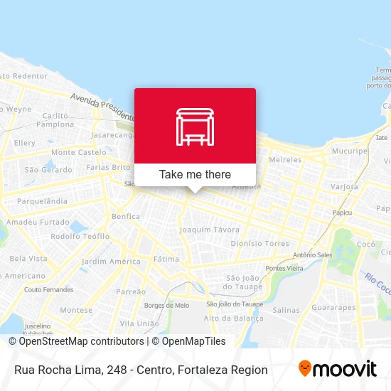 Rua Rocha Lima, 248 - Centro map