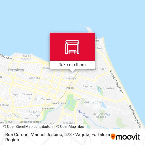 Rua Coronel Manuel Jesuíno, 573 - Varjota map