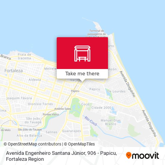 Avenida Engenheiro Santana Júnior, 906 - Papicu map